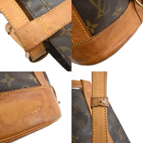 LOUIS VUITTON LV Randonnee PM Shoulder Bag Monogram Leather Brown M42243 35KA717 - Picture 9 of 16